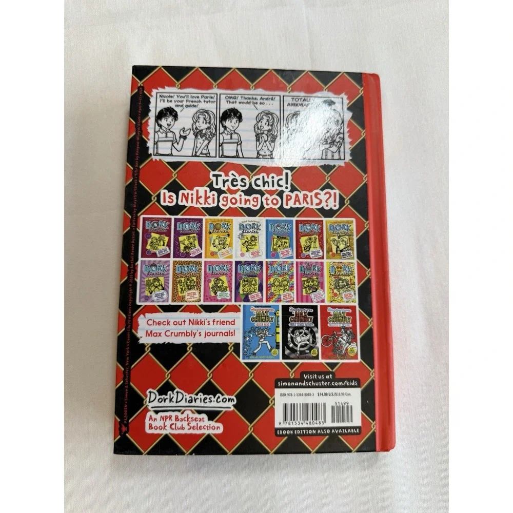Dork‎ Diaries 6: Tales from a Not-So-Happy Heartbreaker - Hardcover -New